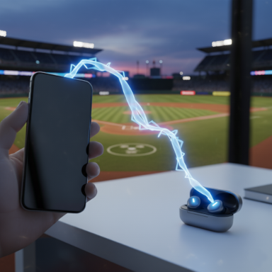 App sending signal to smartwatch